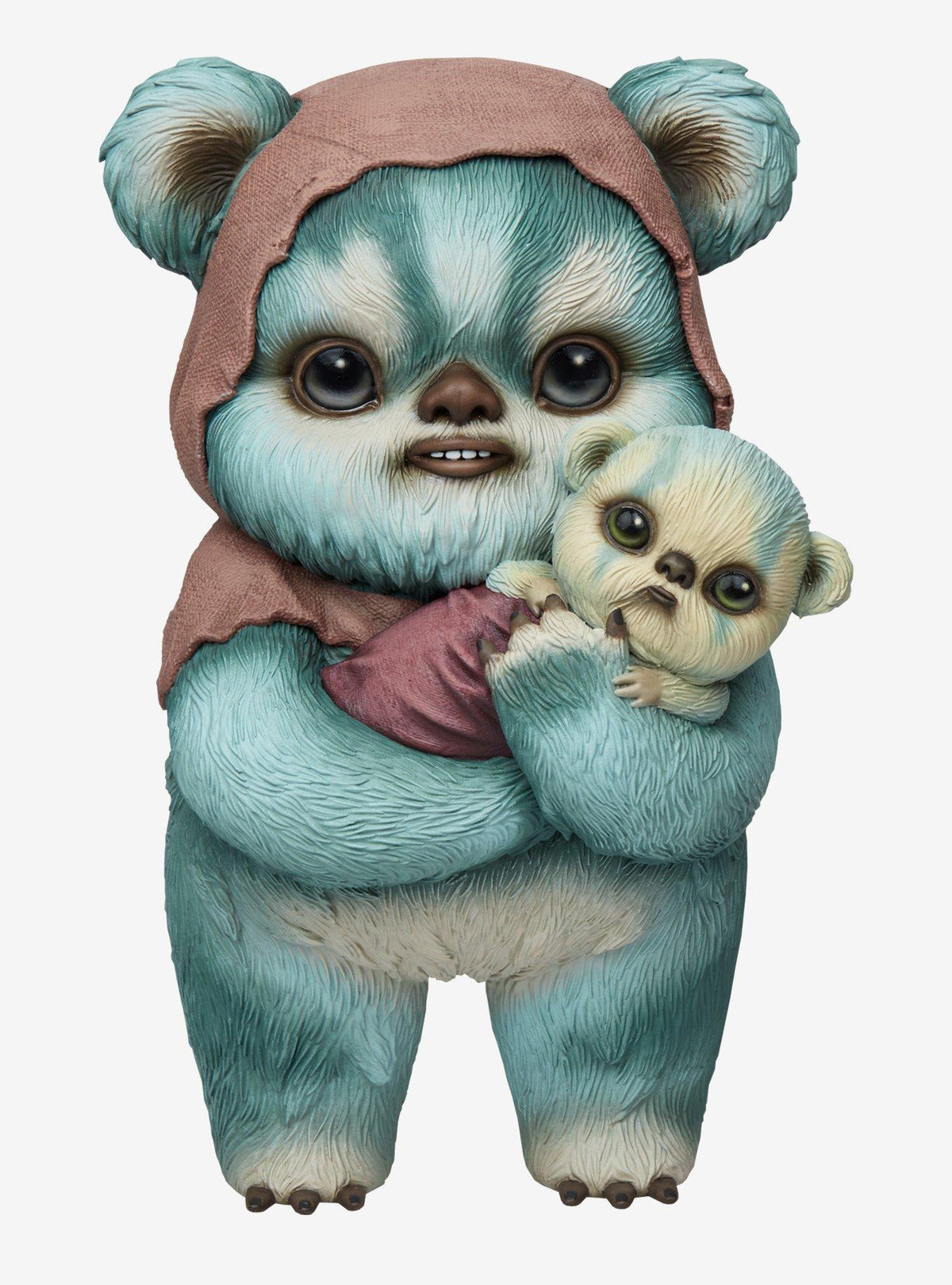 Estatua coleccionable de Ewok de Star Wars