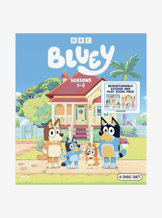 Bluey: temporadas 1 a 3 en Blu-ray