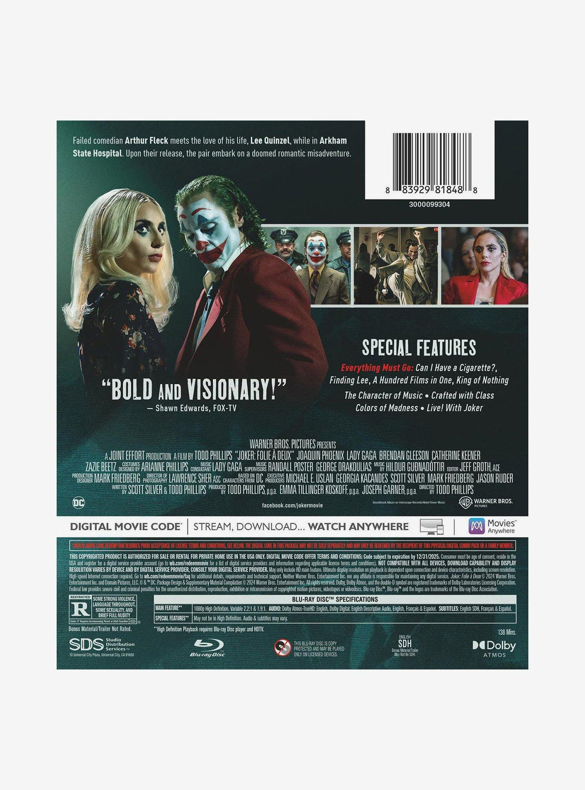 Joker: Folie À Deux (Blu-ray + digital)