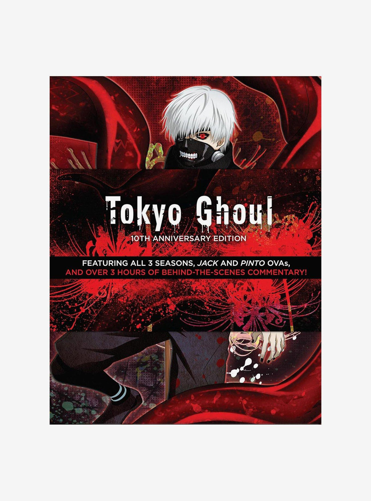Tokyo Ghoul: Serie completa en Blu-ray
