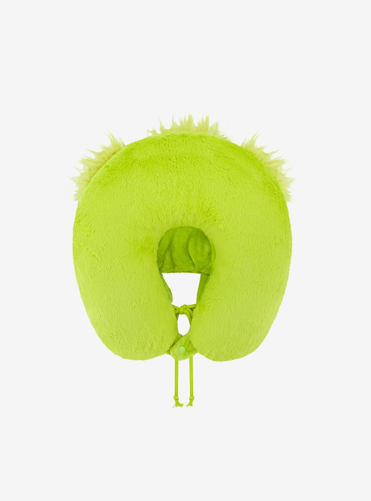 Almohada de viaje con capucha del Grinch