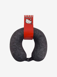 Cojín de viaje para cuello Hello Kitty negro