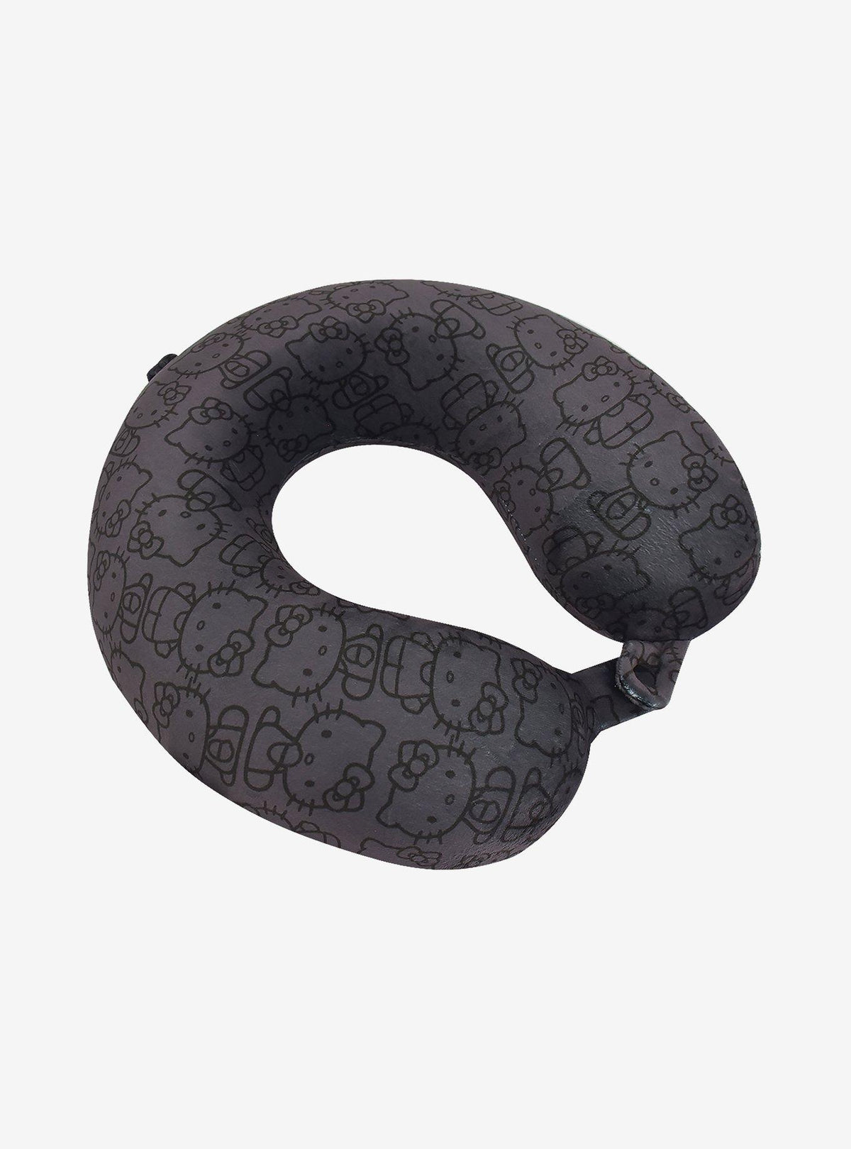 Cojín de viaje para cuello Hello Kitty negro