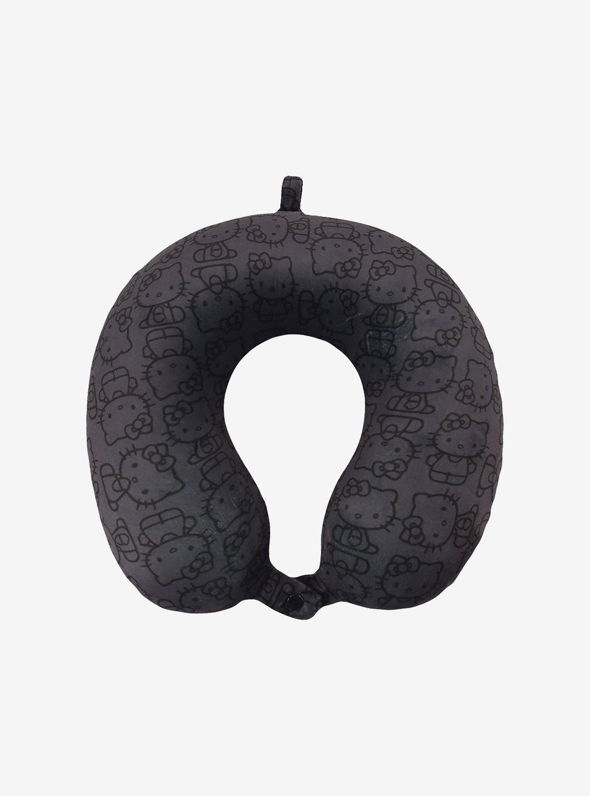 Cojín de viaje para cuello Hello Kitty negro
