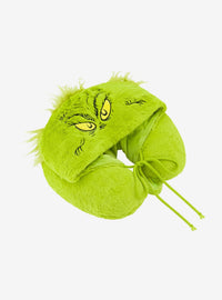 Almohada de viaje con capucha de The Grinch