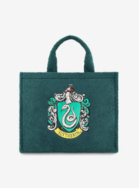 Bolso tote sherpa Slytherin con banda para trolley