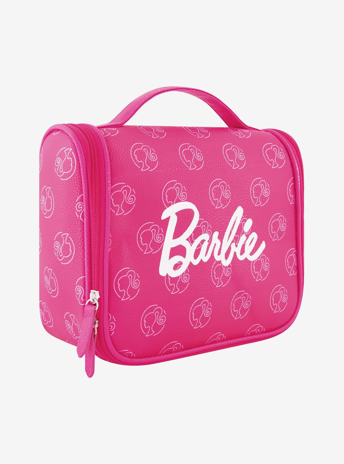 Cosmetiquero Barbie con diseño de logos