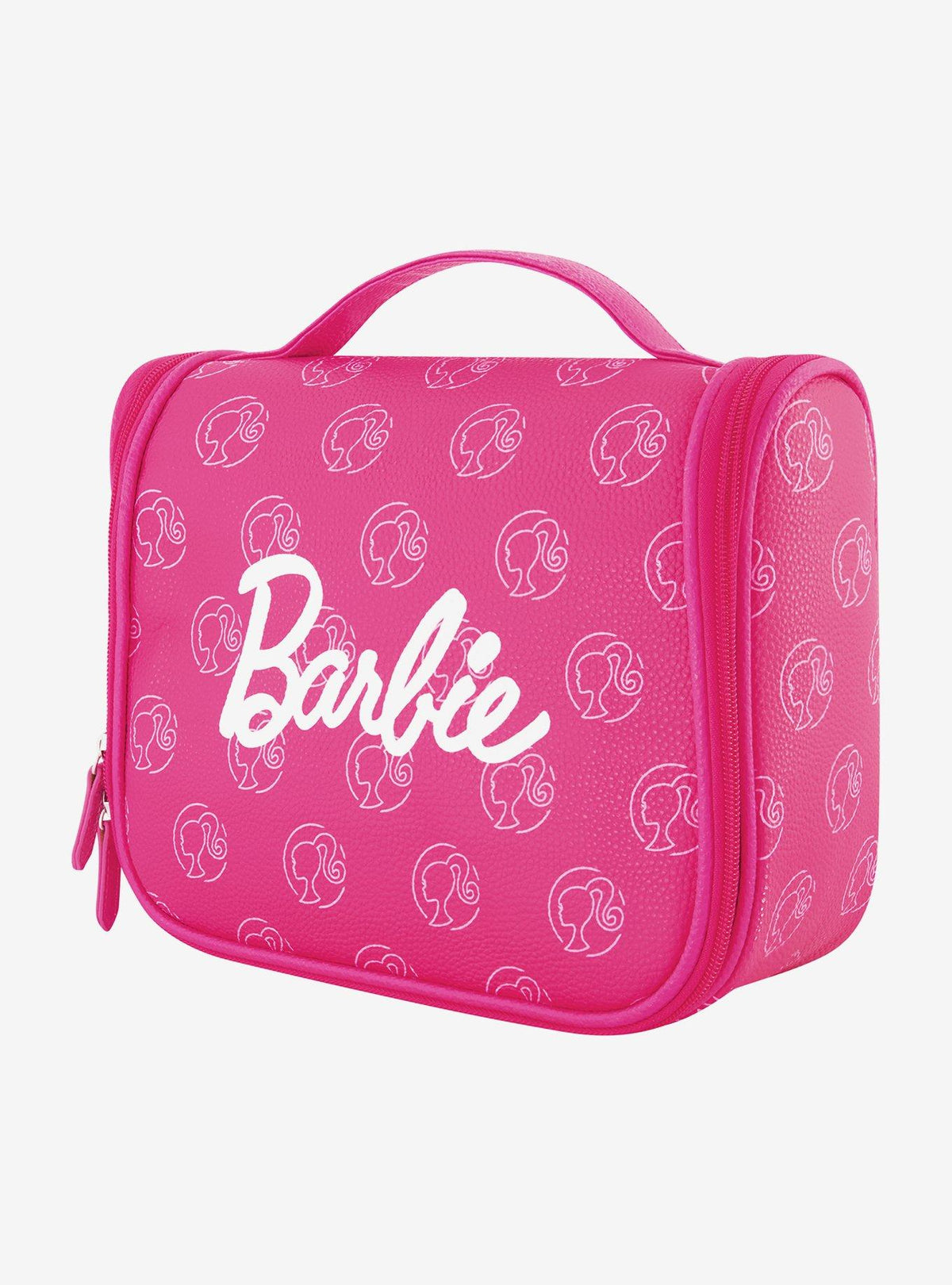 Cosmetiquero Barbie con diseño de logos