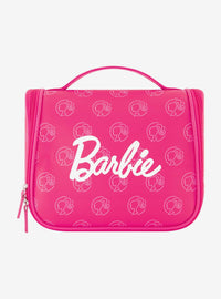Cosmetiquero Barbie con diseño de logos