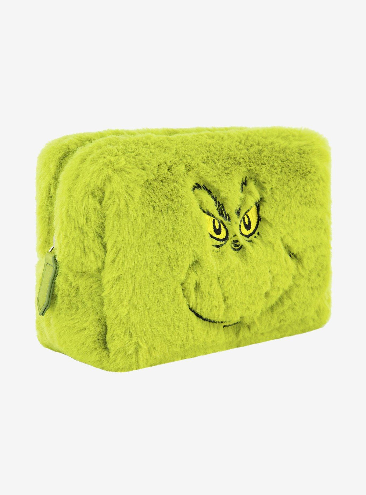 Neceser de peluche con rostro de The Grinch