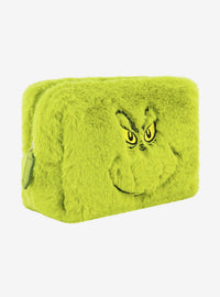 Neceser de peluche con rostro de The Grinch