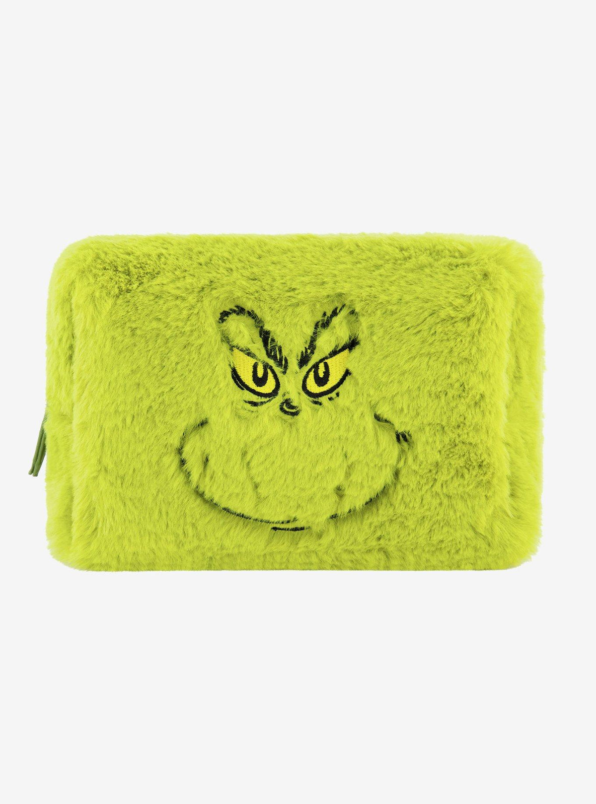 Neceser de peluche con rostro de The Grinch