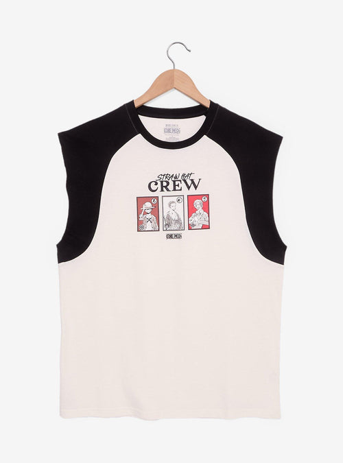 Polera sin mangas One Piece Straw Hat Crew