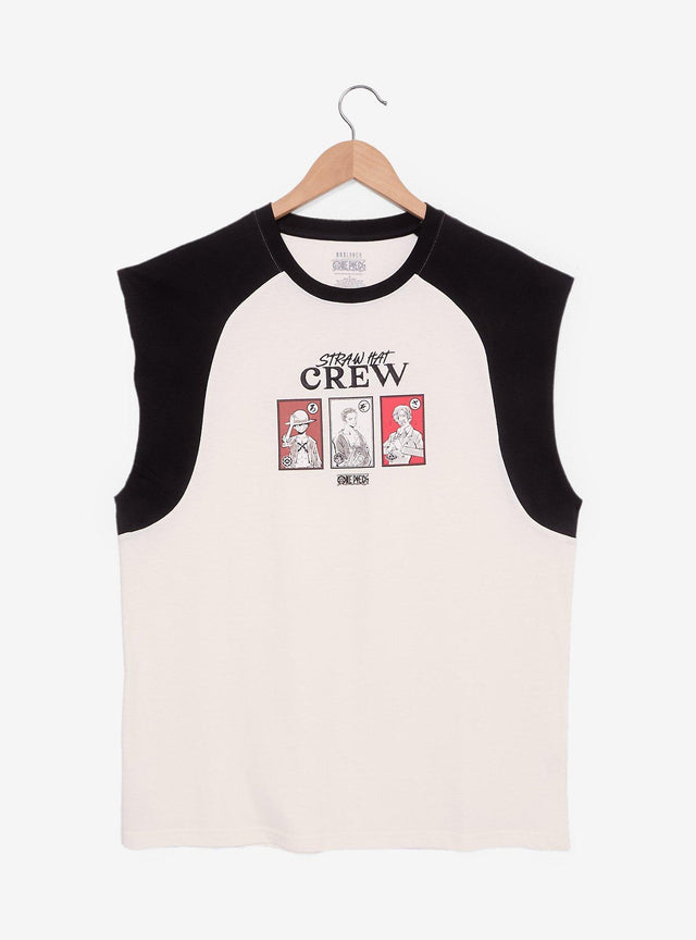 Polera sin mangas One Piece Straw Hat Crew