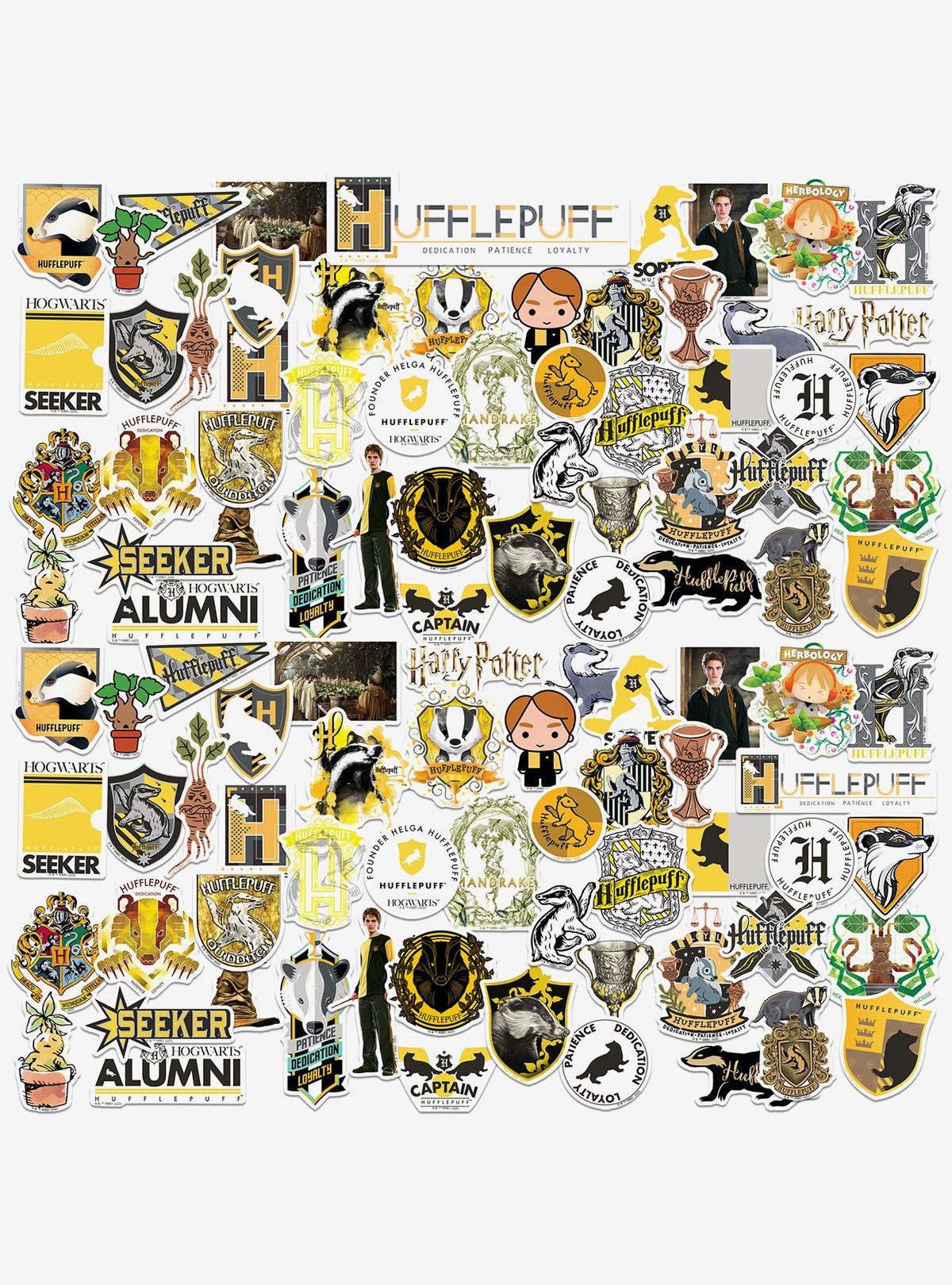 Pack de stickers Hufflepuff - Harry Potter · Space Store