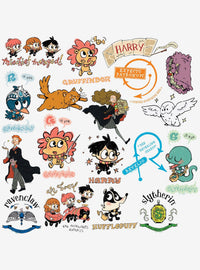 Set de stickers Harry Potter Trio