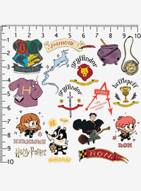 Set de stickers Harry Potter Trio