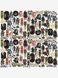 Pack de stickers El Señor de los Anillos: La guerra de los Rohirrim