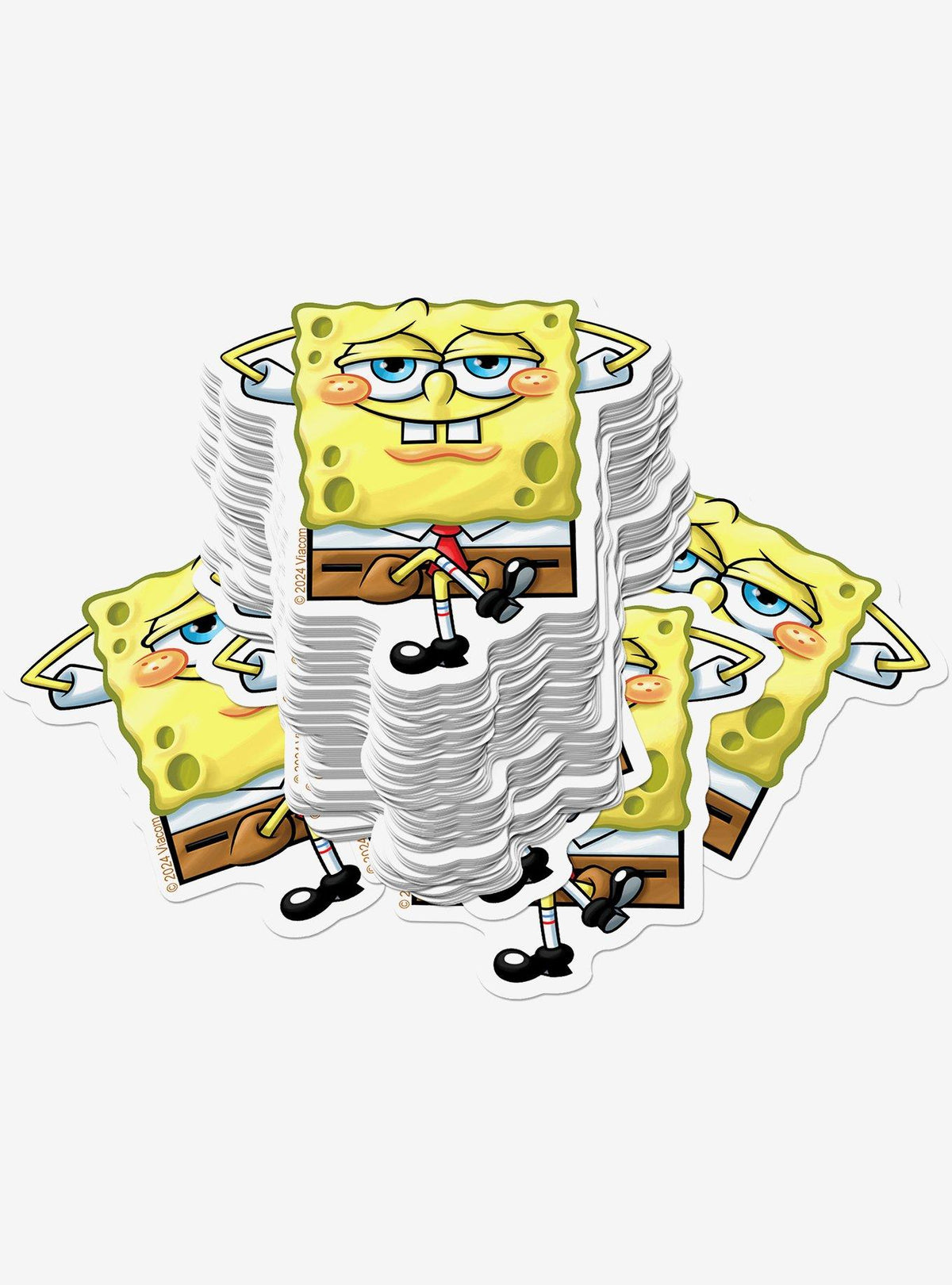 Pack de stickers relajados de SpongeBob SquarePants