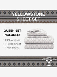 Juego de sábanas Yellowstone Langford Queen