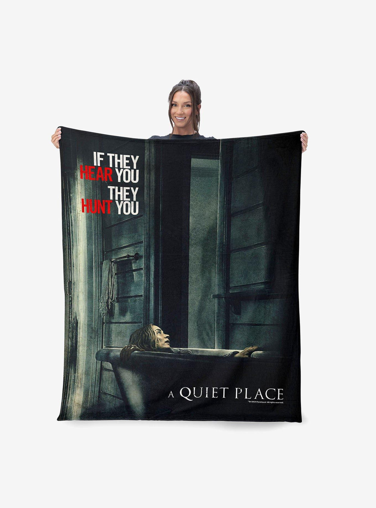 Manta A Quiet Place Hiding de tacto sedoso