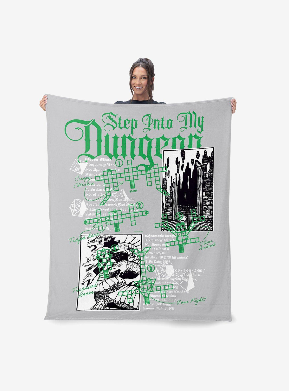 Manta Sherpa de tacto sedoso Dungeons & Dragons