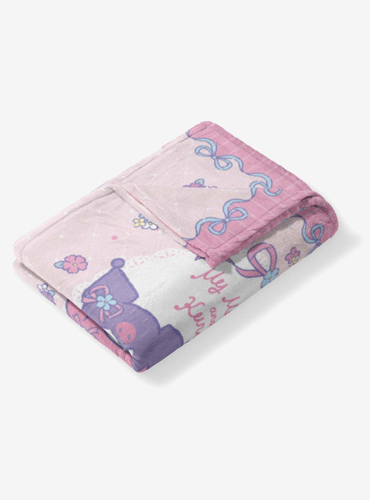 Manta floral My Melody y Kuromi