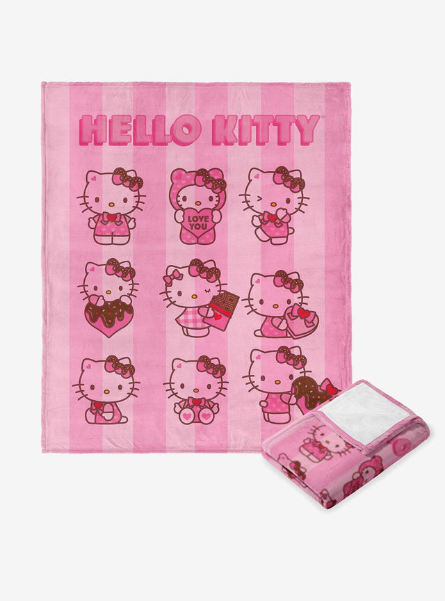 Manta Hello Kitty Sweetie Treats de tacto sedoso