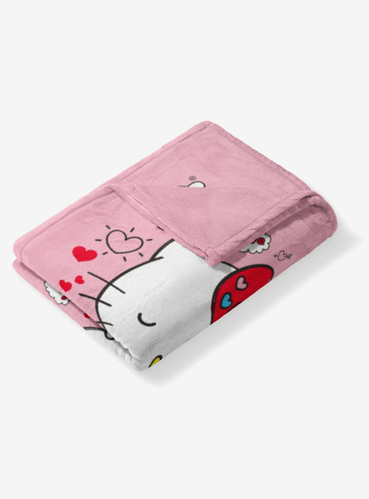 Manta Hello Kitty Super Sweet de tacto sedoso