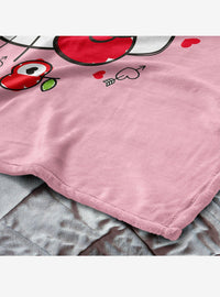 Manta Hello Kitty Super Sweet de tacto sedoso