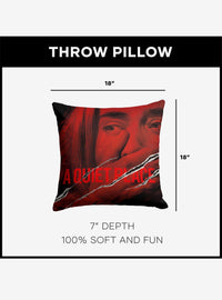 Cojín decorativo A Quiet Place Movie Poster