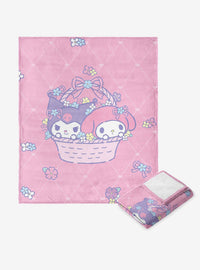 Manta de tacto sedoso My Melody y Kuromi