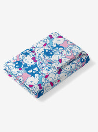 Manta de tacto sedoso Hello Kitty & Friends