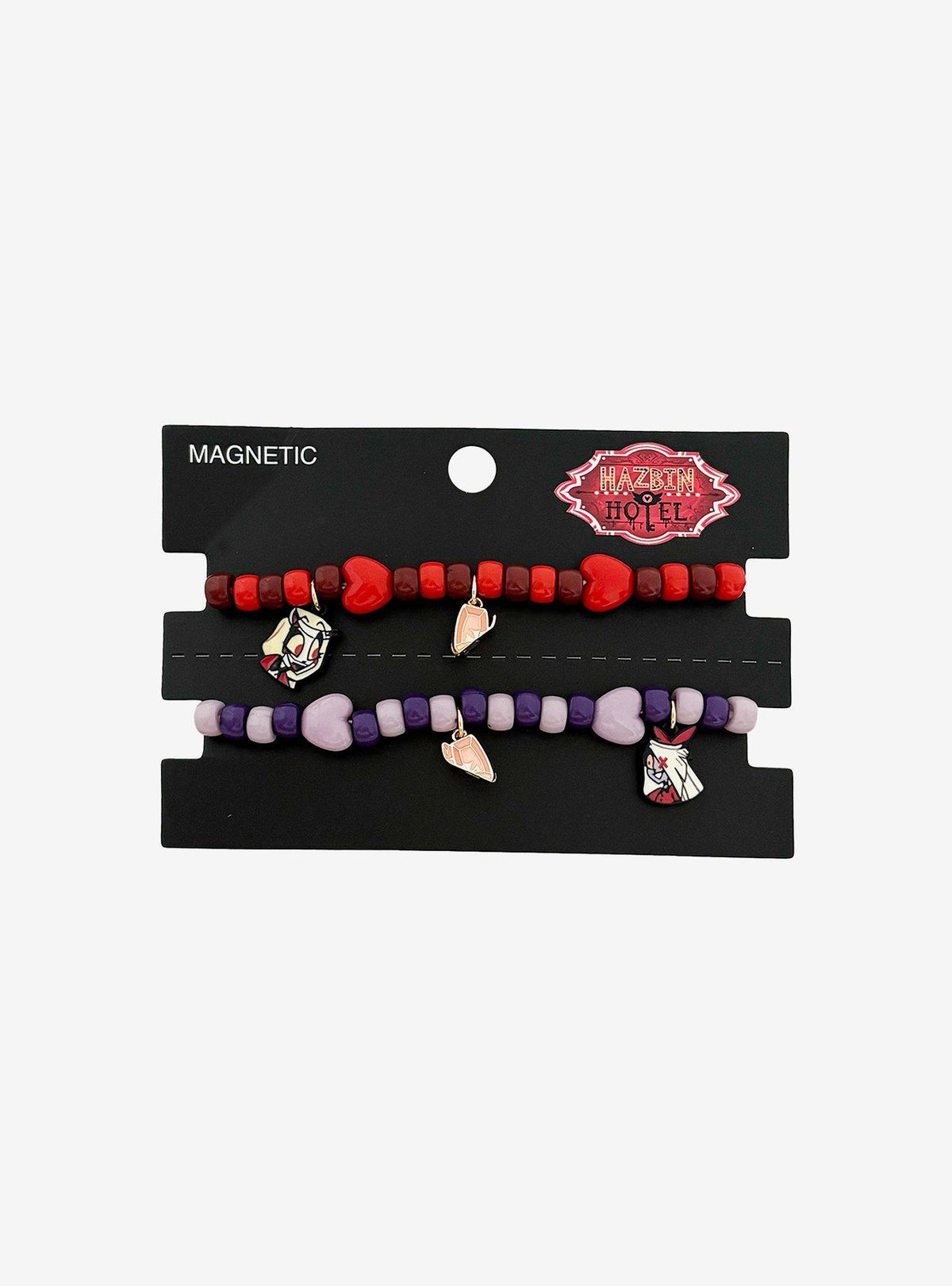 Set de pulseras de cuentas de Charlie y Vaggie