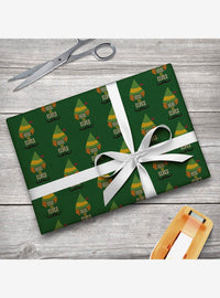 Papel de regalo Elf: Criado por elfos