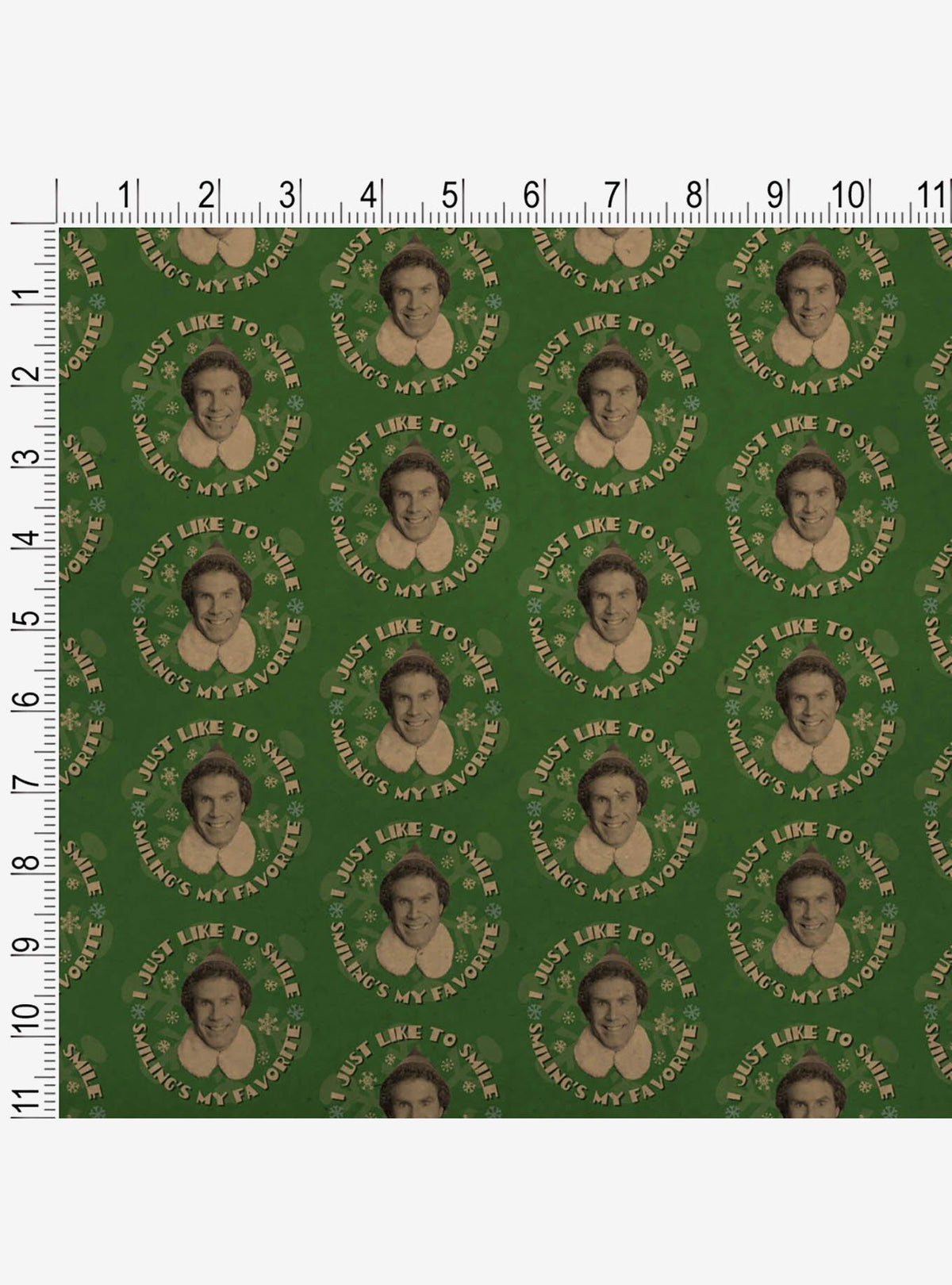 Papel de regalo Elf: Me gusta sonreír