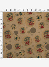 Papel de regalo Hogwarts Express de Harry Potter