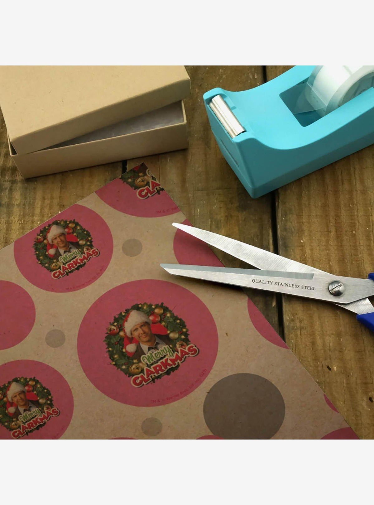 Papel de regalo Merry Clarkmas