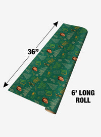 Papel de regalo con diseño de Elf