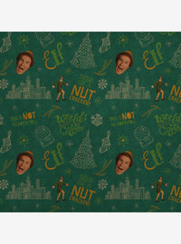 Papel de regalo con diseño de Elf