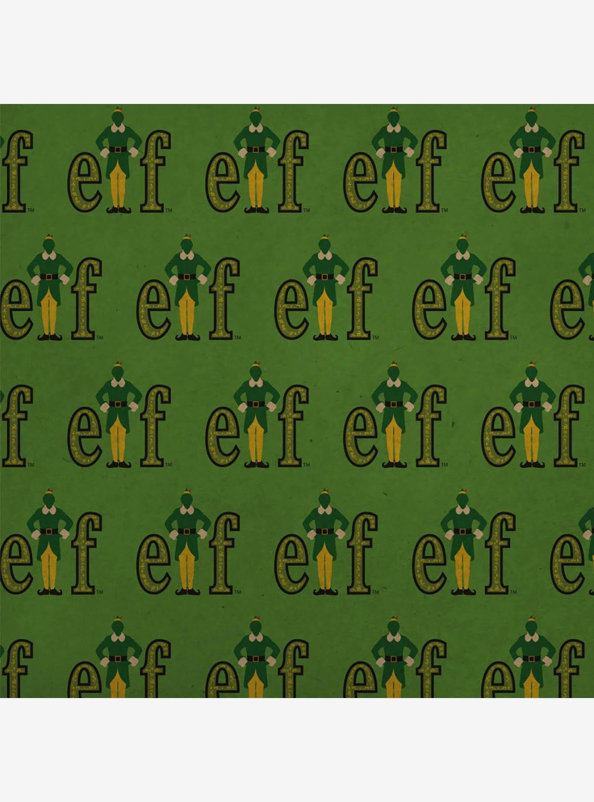Papel de regalo con logo de Elf
