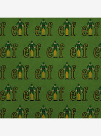 Papel de regalo con logo de Elf
