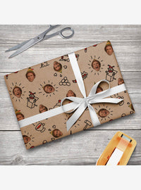 Papel kraft para regalo con diseño de Buddy de Elf