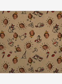 Papel kraft para regalo con diseño de Buddy de Elf