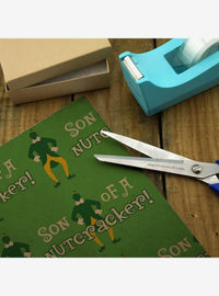 Papel de regalo kraft Elf: ¡Hijo de un cascanueces!