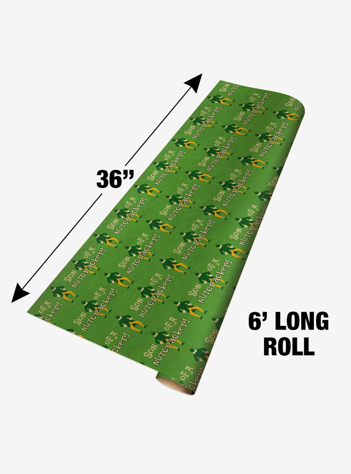 Papel de regalo kraft Elf: ¡Hijo de un cascanueces!
