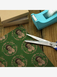 Papel de regalo kraft de Elf