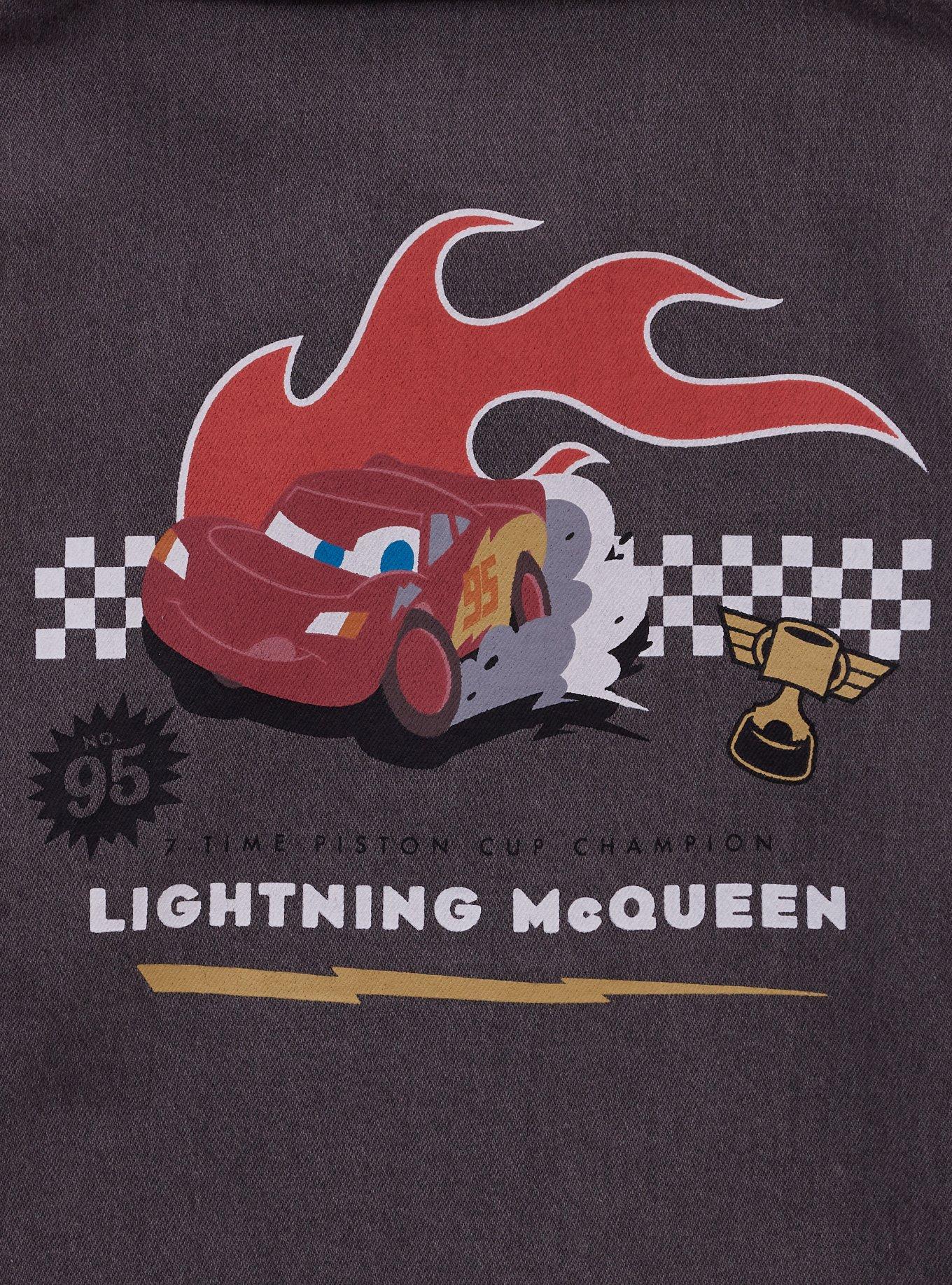 Camisa manga larga Cars Lightning McQueen con llamas