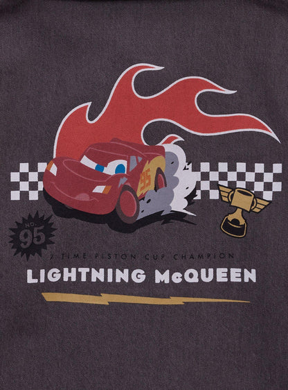 Camisa manga larga Cars Lightning McQueen con llamas
