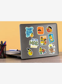 Sesame Street: pack de 100 stickers de Bert y Ernie